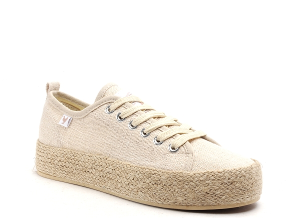 Pitas basses femme ada  linen beige