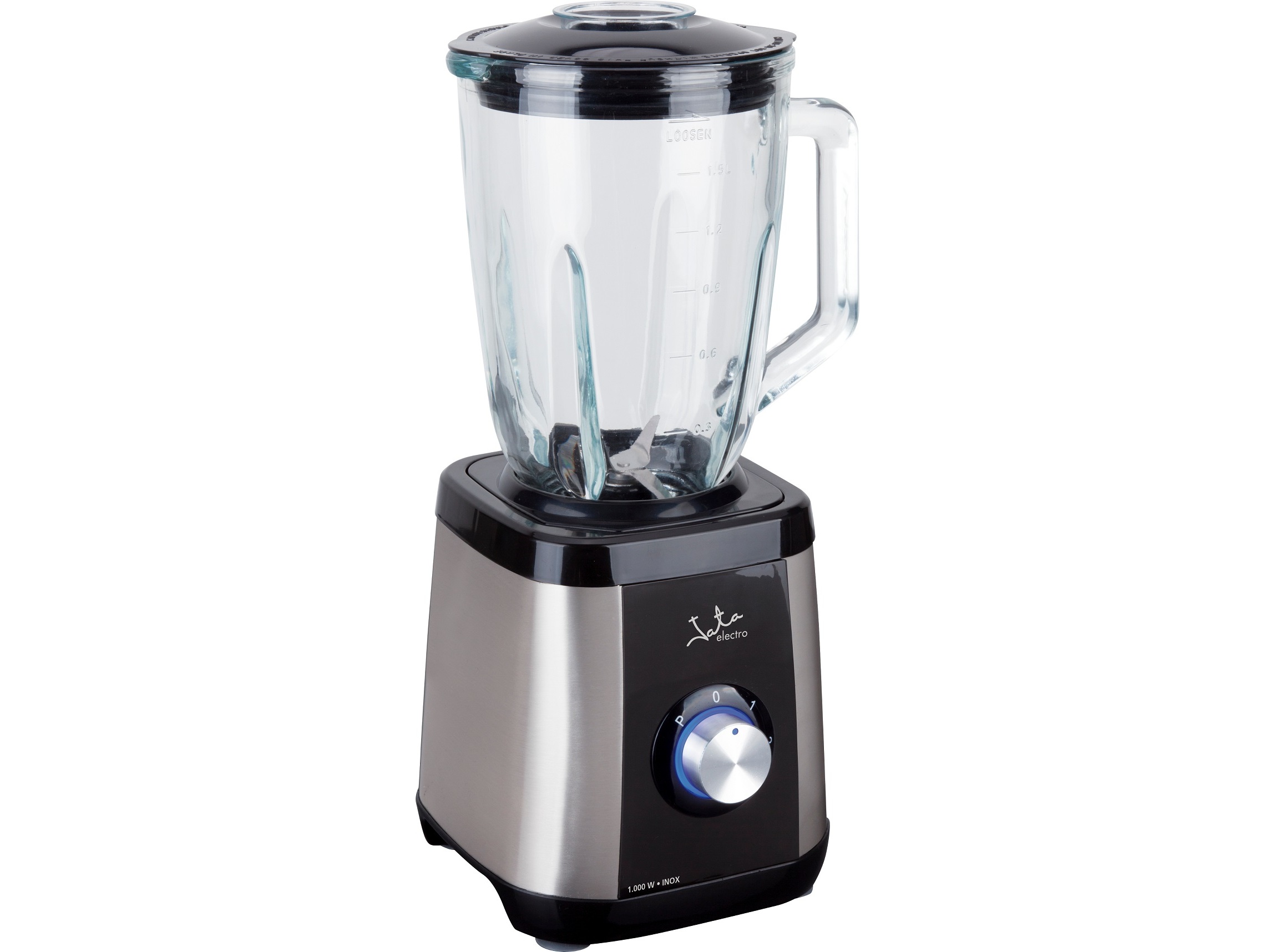 LIQUIDIFICADORA JATA BT604N INOX/PRETO 1.5L 1300W
