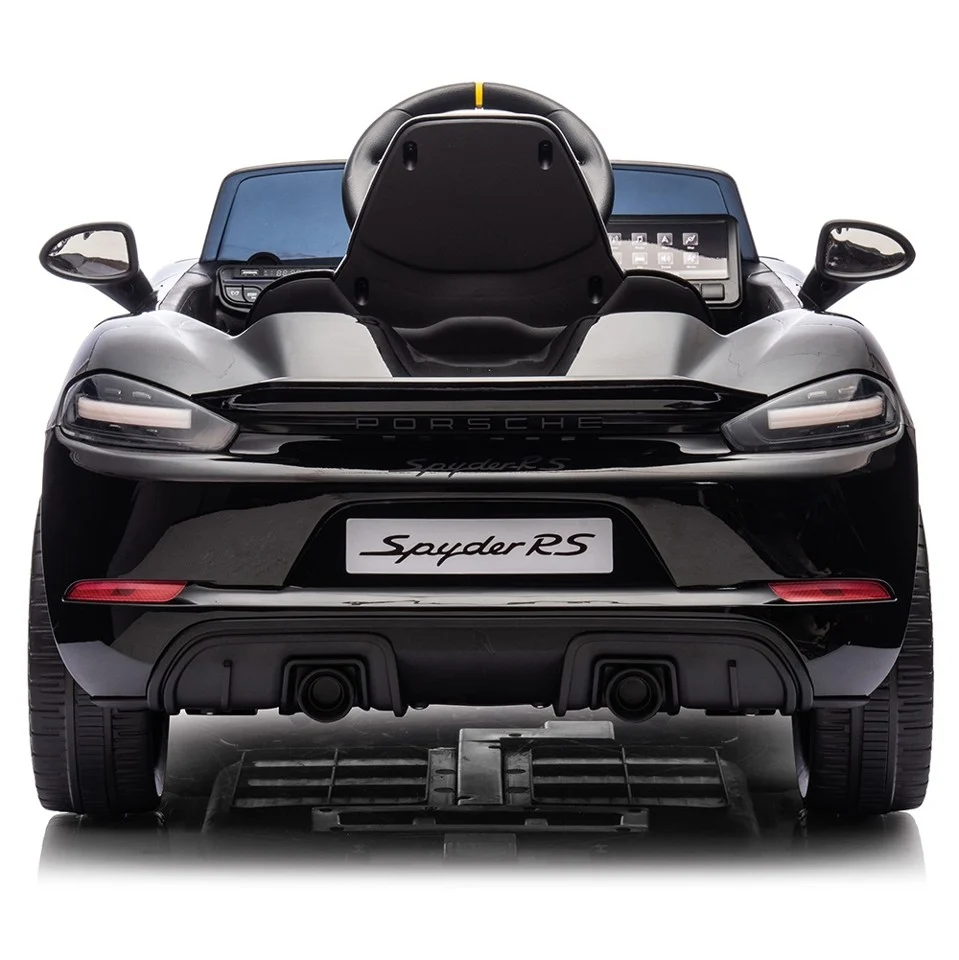 Azeno - Elektrisk Bil - Porsche Spyder 718 RS - Sort