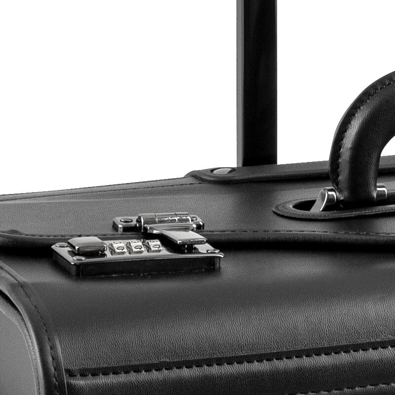 D & N Business Pilotenkoffer op wielen 17,3