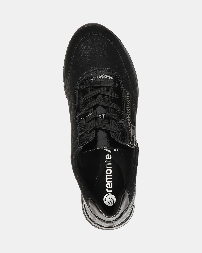 Remonte Lage sneakers  - zwart