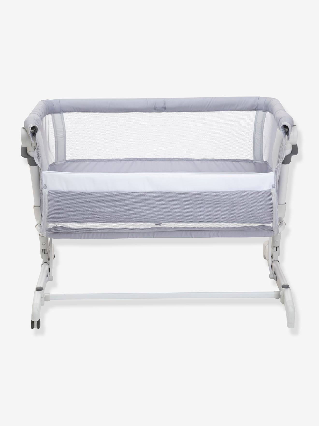 Berço portátil Chicco Next2me para dormir junto à cama, cinza escuro