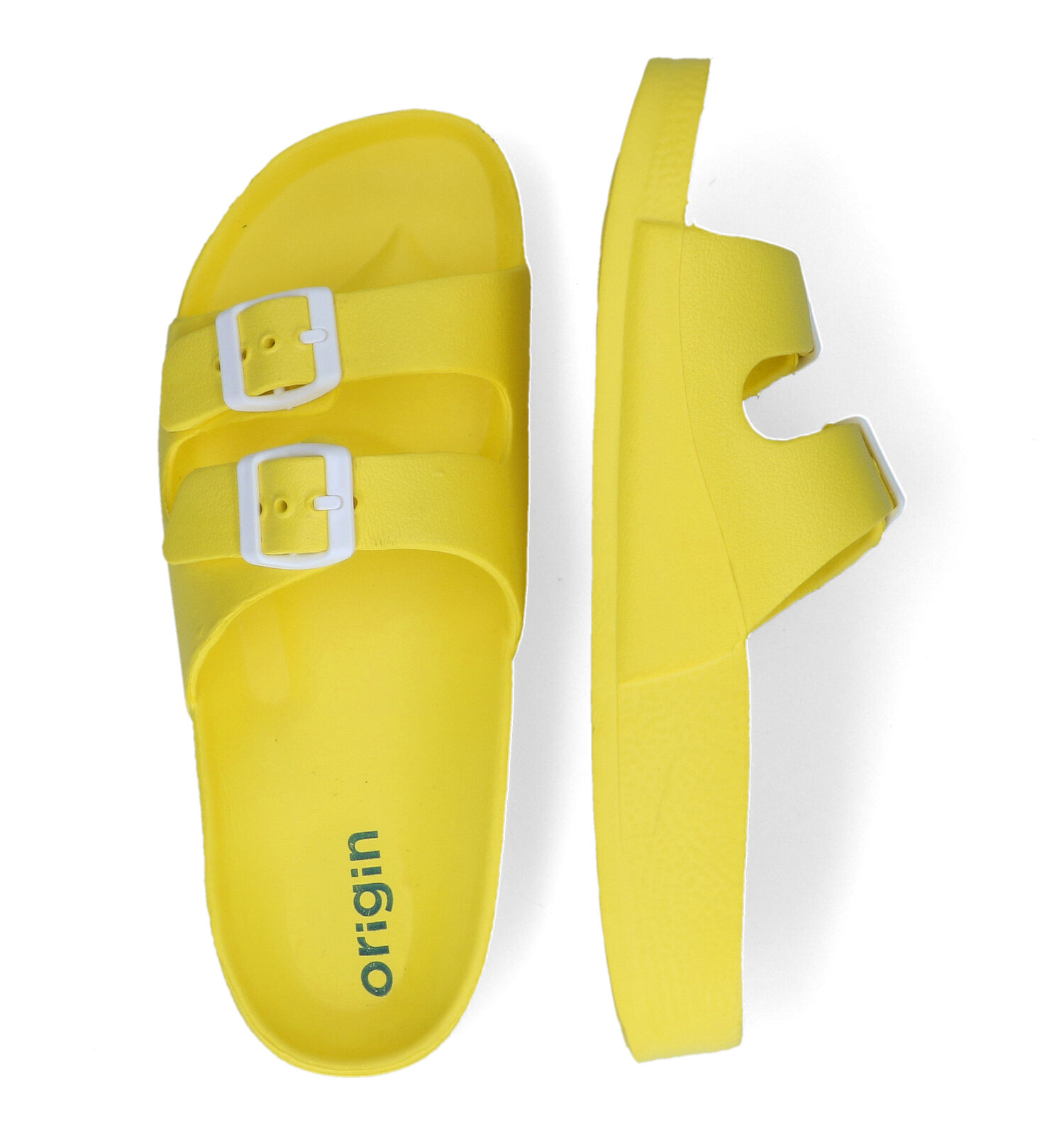 Slippers geel