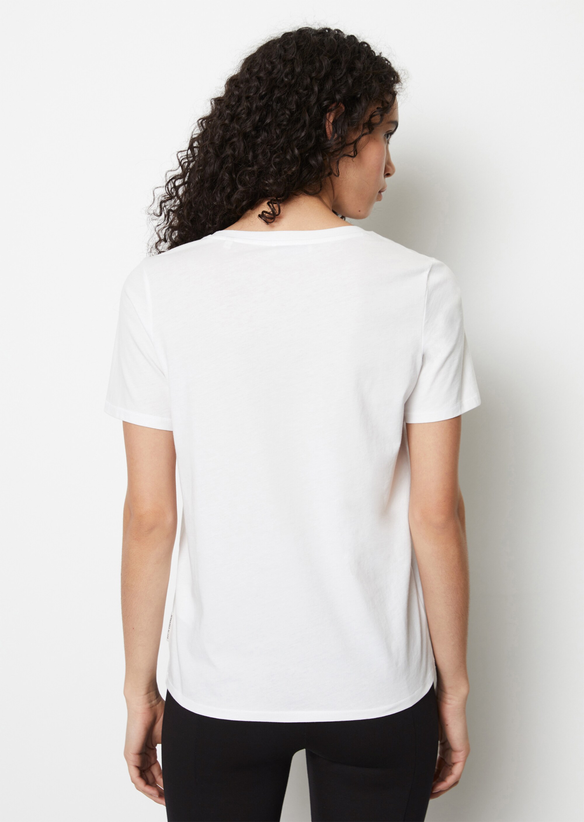 V-Neck-T-Shirt regular aus Organic Cotton
