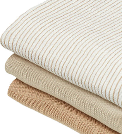 Cam Cam Spucktücher - 70x70 cm - 3er-Pack - Classic+ Streifen Ca