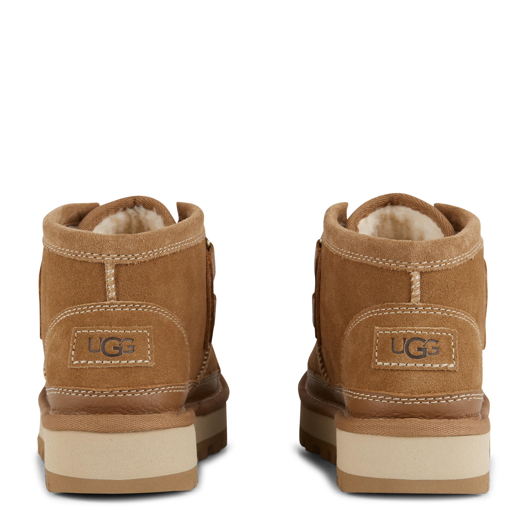 HAYDEN MOC - Boots crantées à lacets| Marron
