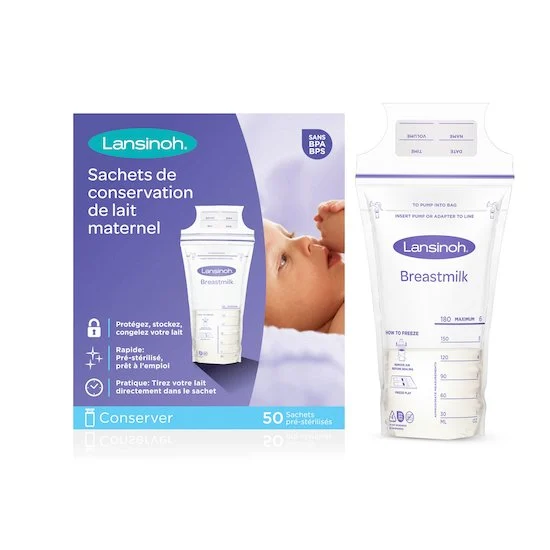 Sachets de conservation de lait maternel   de               Lansinoh