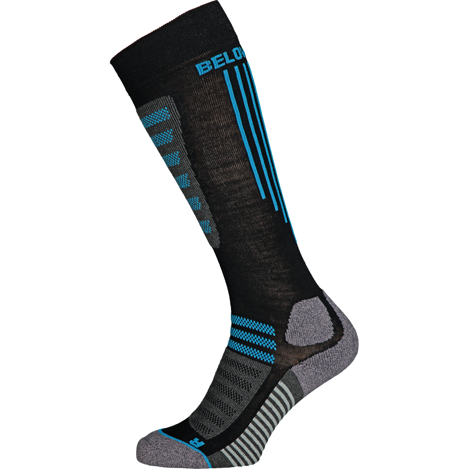 BZ Skisocken Merino Erw., 43-46, blau