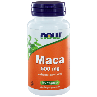 NOW Maca 500mg Capsules 100CP
