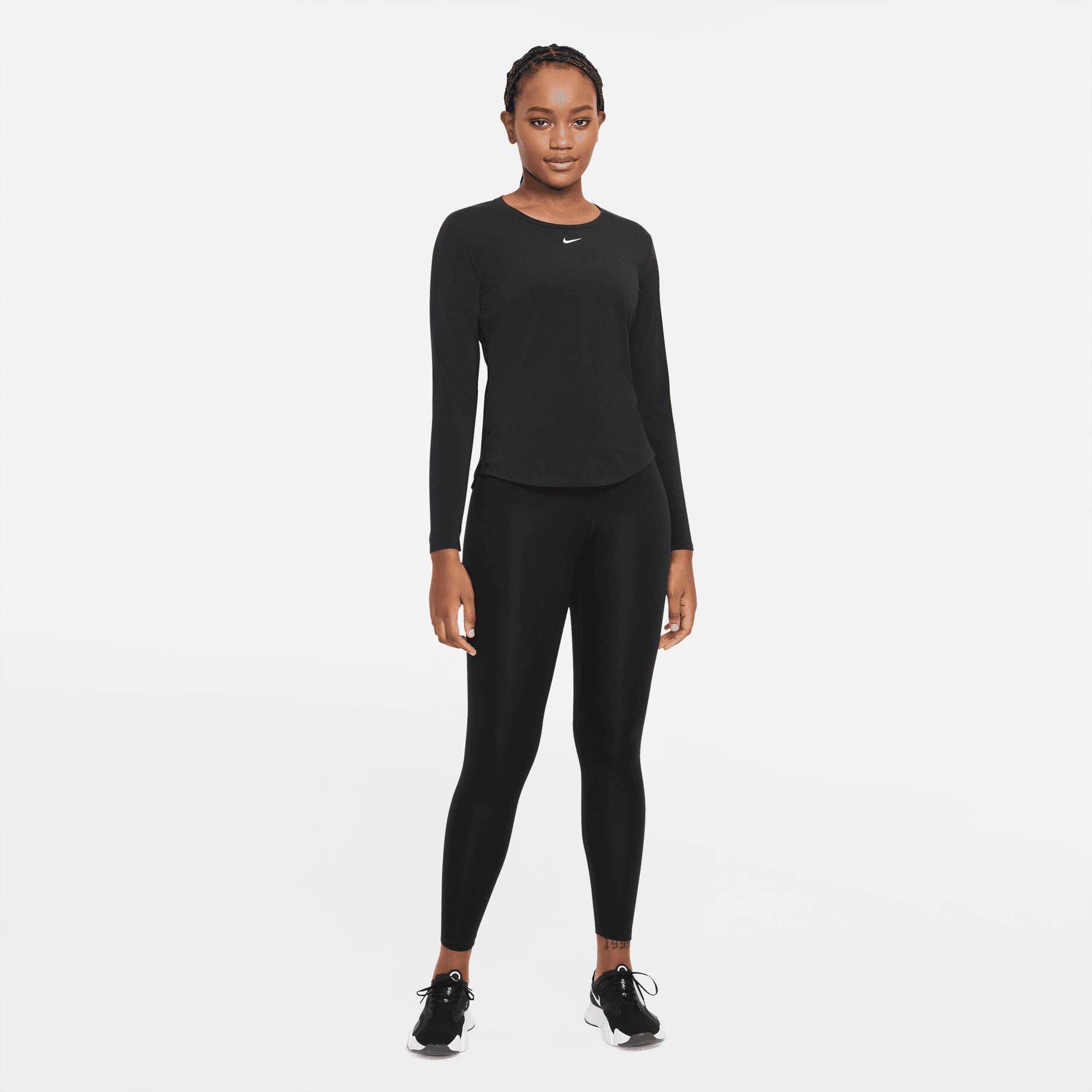 Nike| Damen Tennisshirt NIKE DRI-FIT UV ONE LUXE