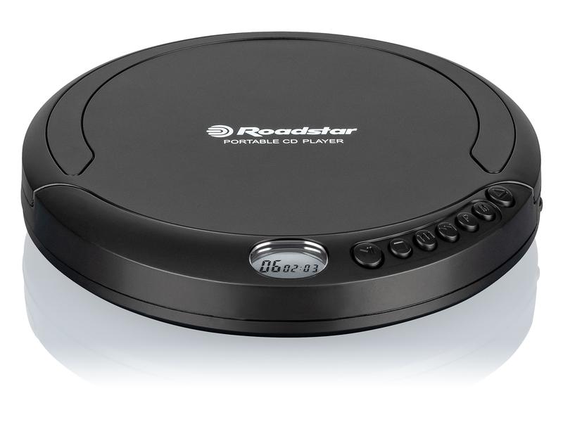 Roadstar CD-Player PCD-435NCD Schwarz Portabler CD Player (CD, CD-R, CD-RW)