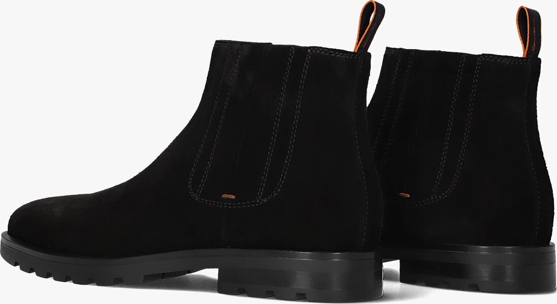 zwarte santoni boots sue cheslea gz