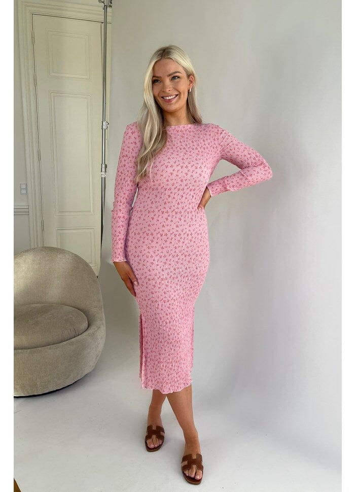 BYIC Odaic Dress ptb pink tiny blossom