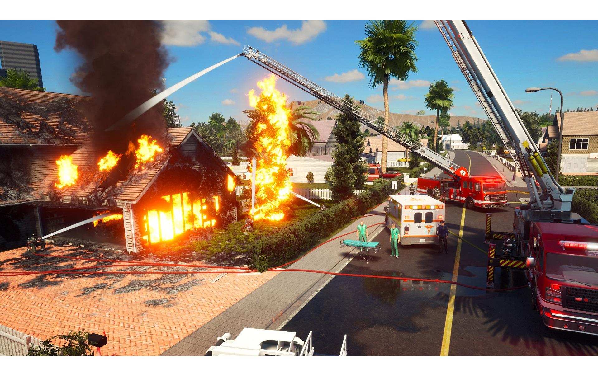 Firefighting Simulator: The SquadFeuerwehr-Simulation-Spiel für die Switch