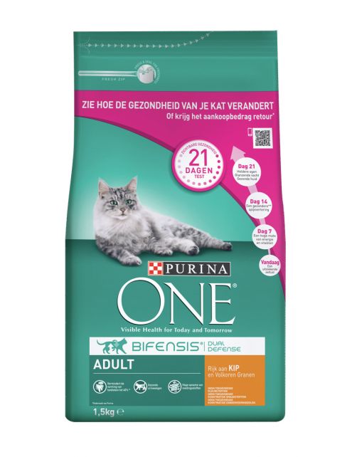 Purina One Adult Kip&Granen - Kattenvoer