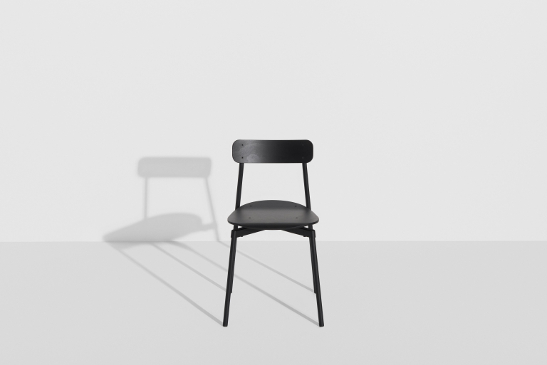 Petite Friture Fromme Wood eetkamerstoel Black