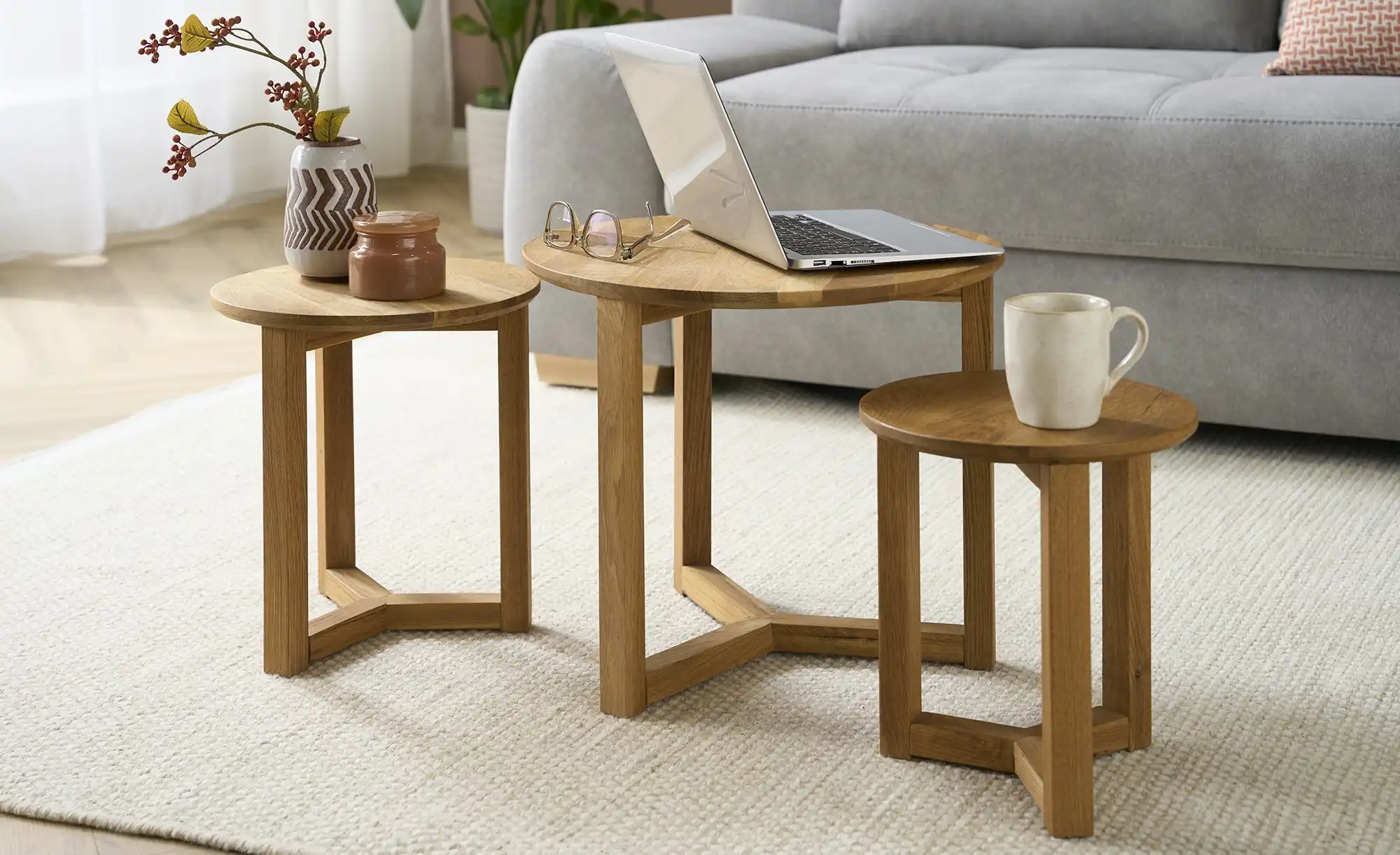 Couchtisch 3er Set 3er-Set Maddalena