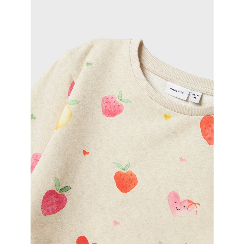 Køb Name It Peyote Melange Folina Regular Sweatshirt