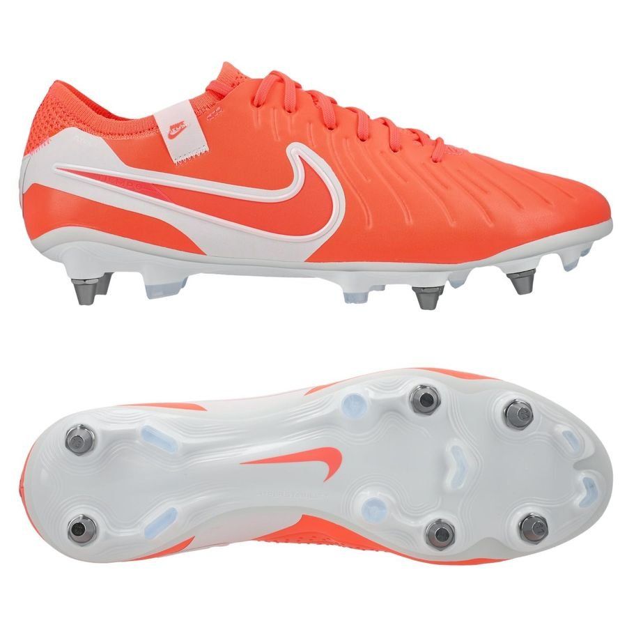 Nike Tiempo Legend 10 Elite SG-PRO ÉDITION JOUEUR Mad Energy - Hot Lava/Blanc