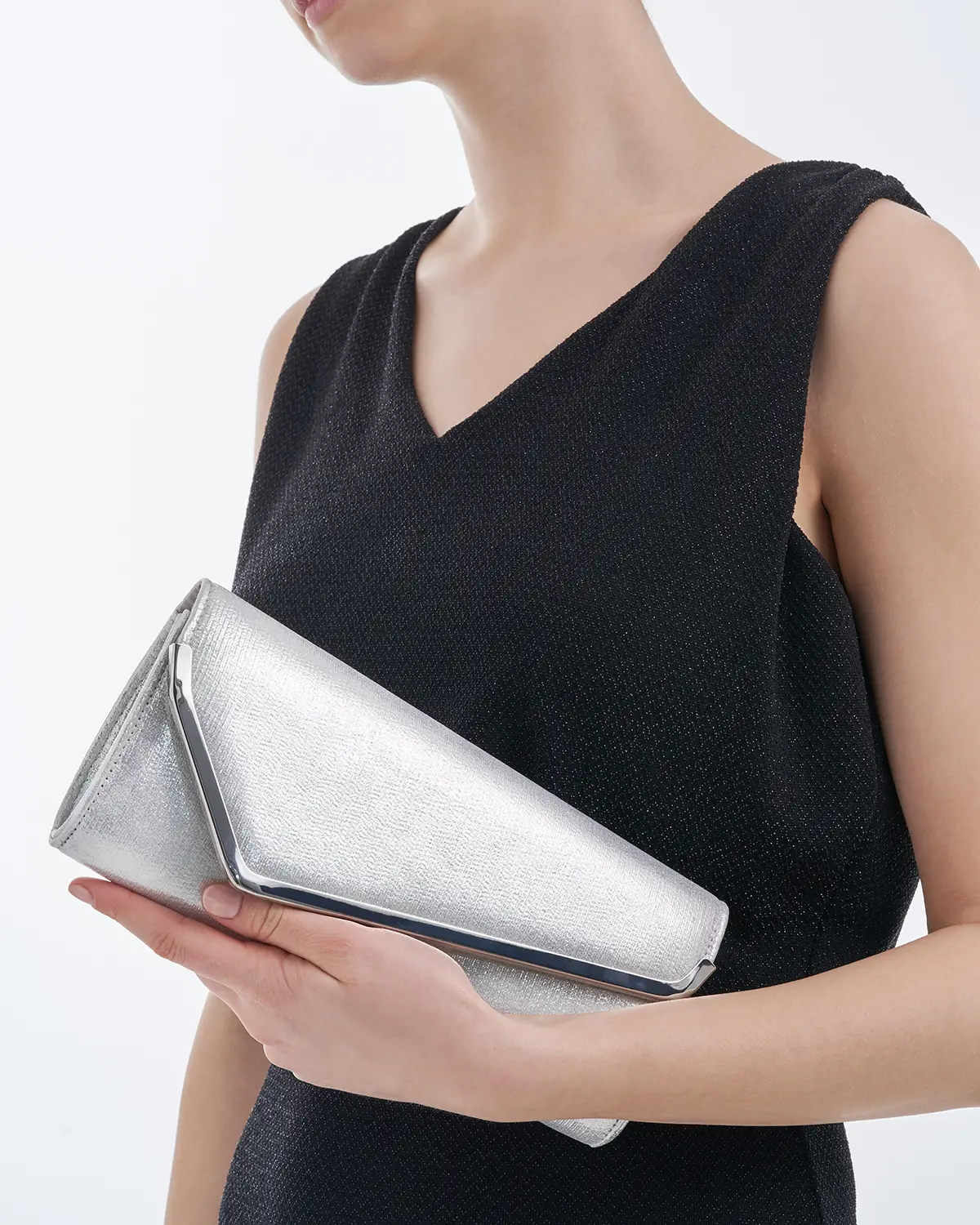 Clutch - Dressed Up Silver