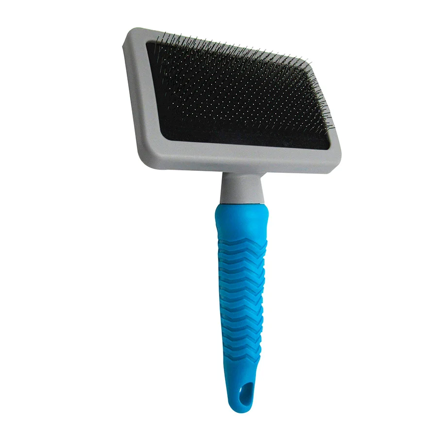 Escova Nice Care Blue Slicker para Cães