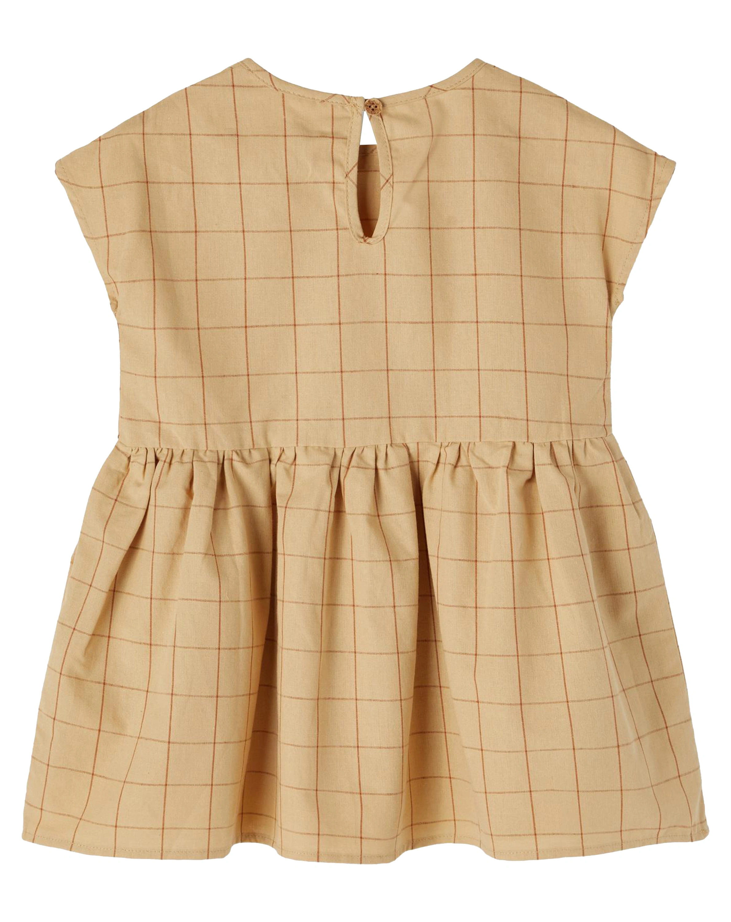 Kleid NMFDUNNA kariert in croissant