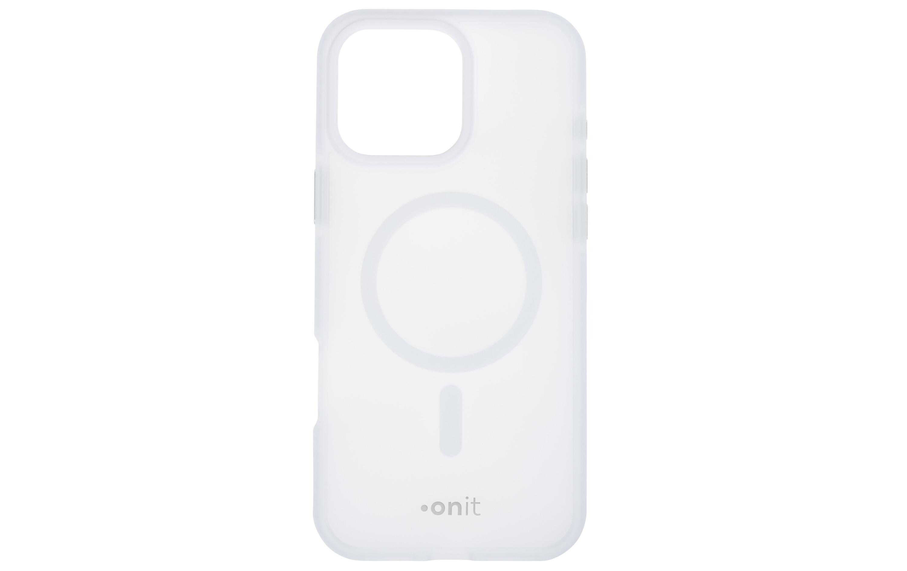 Back Cover Armorix iPhone 16 Pro Max Weiss mattMagSafe-kompatible Schutzhülle, fallgeprüft nach MIL-STD-810H