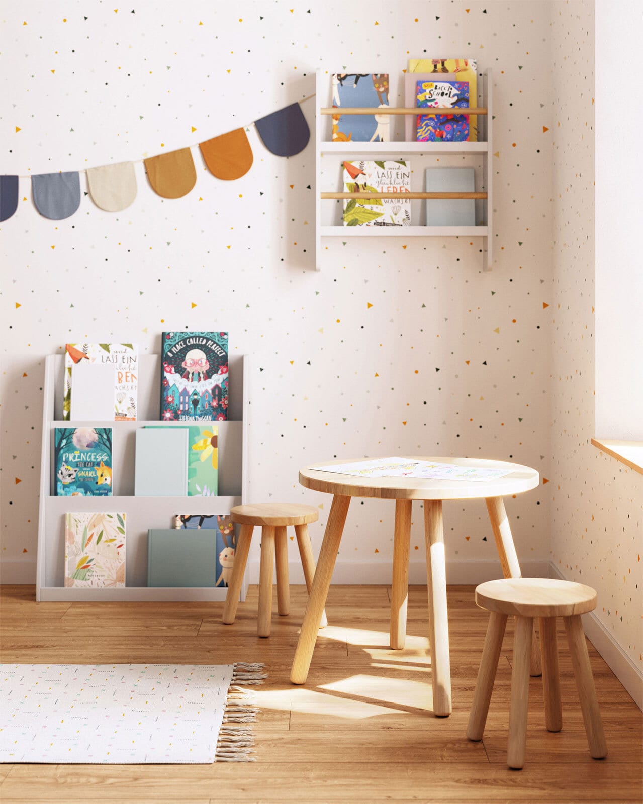 Kave Home Kinderhocker DILCIA Natural