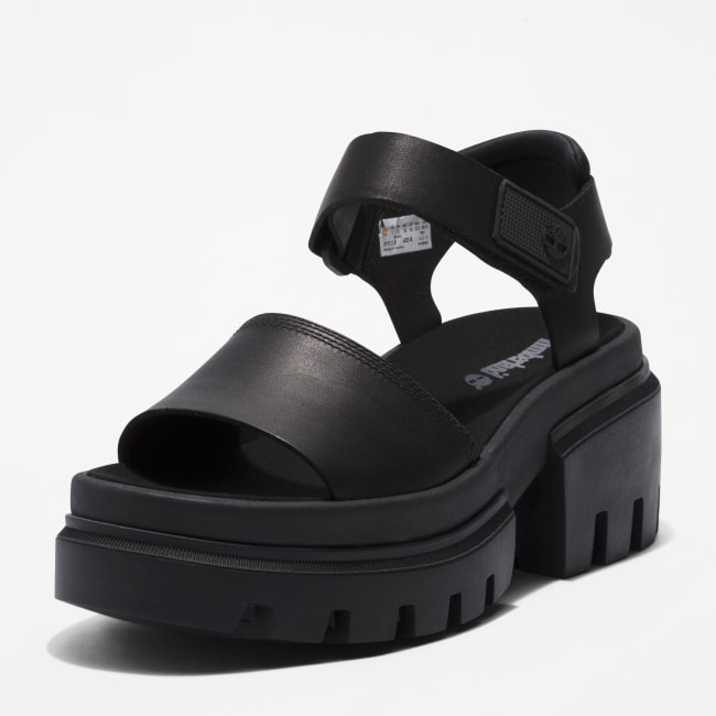 Sandalo a Doppia Fascia Everleigh da Donna in                colore nero