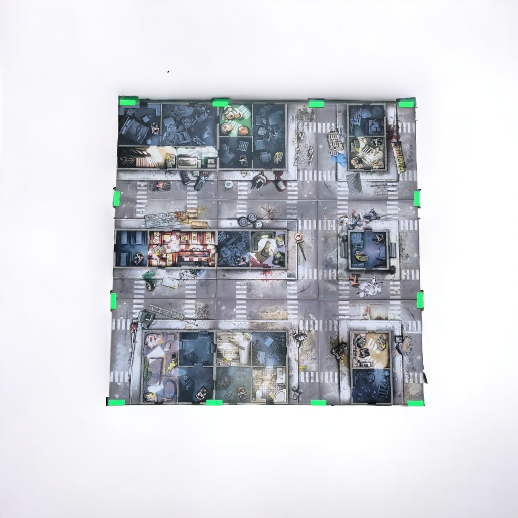 12 Clips connecteurs vert pour Zombicide (toute version)