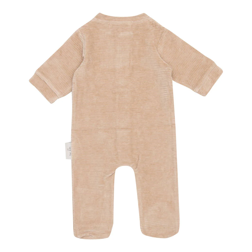 Witlof for kids boxpakje Urban Taupe velvet rib