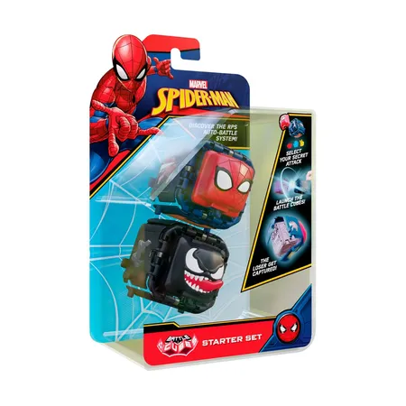 Boti Marvel Spiderman Battle Cube Venom vs Spiderman