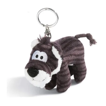 NICI Schlüsselanhänger Plüsch Säbelzahntiger, 10 cm