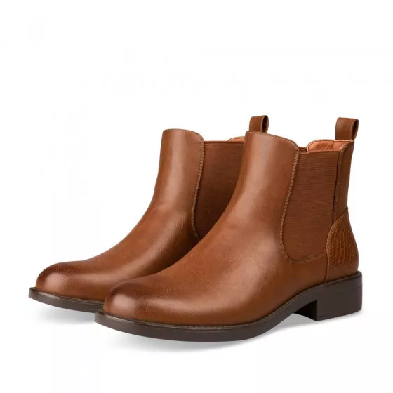 Bottines COGNAC MERRY SCOTT