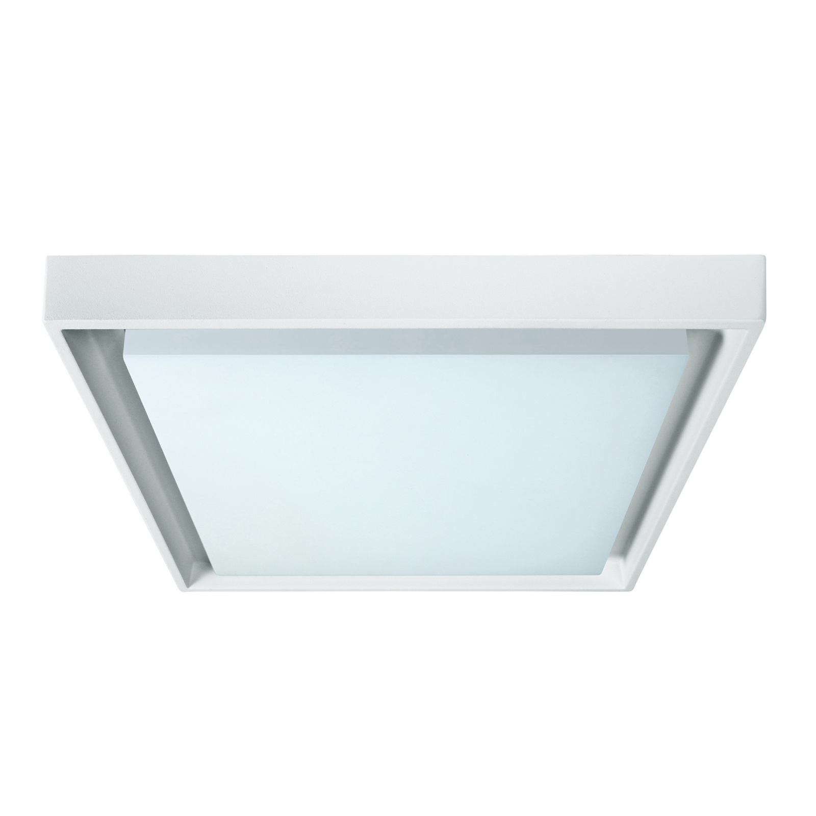 LED-Außenwandleuchte - weiß - 34 cm