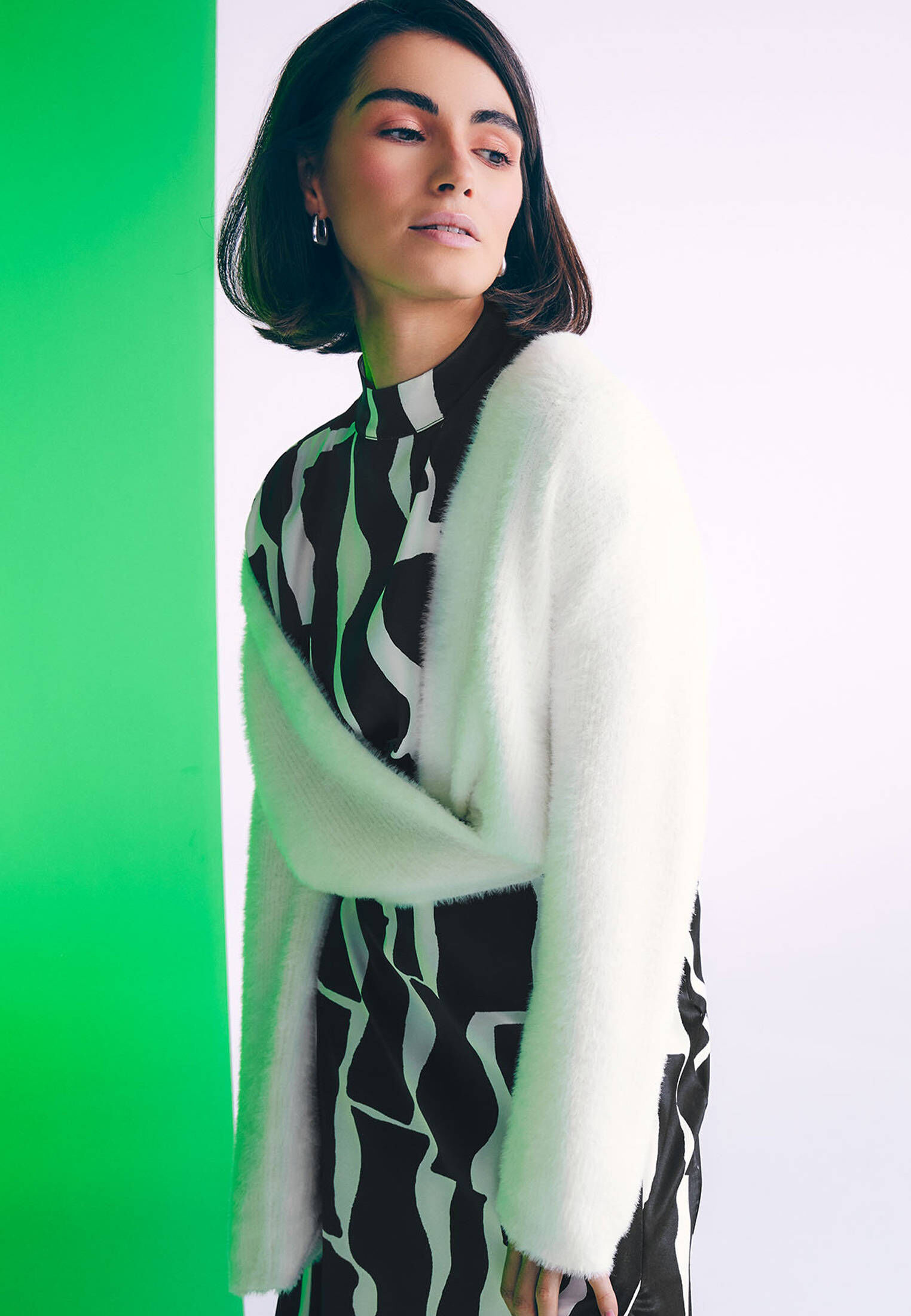 zero| Damen Strickjacke