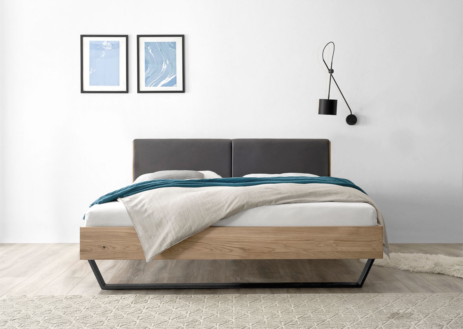 Bettgestell Keke 180 x 200 cm Fichte massiv