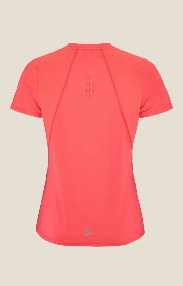 Craft ADV Essence 3 Hardloopshirt Korte Mouwen Cheer Dames