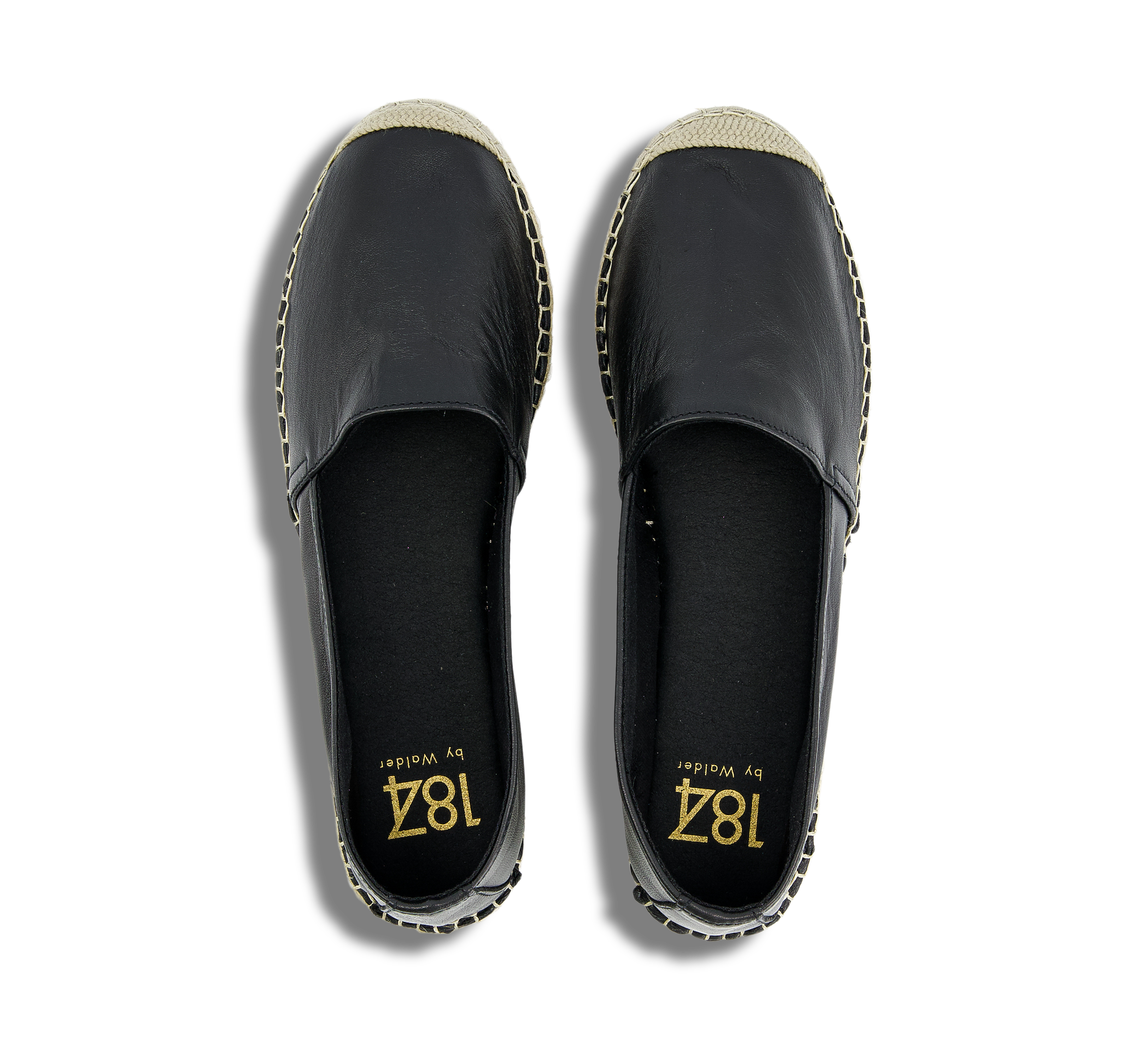 1874 by Walder Espadrilles schwarz