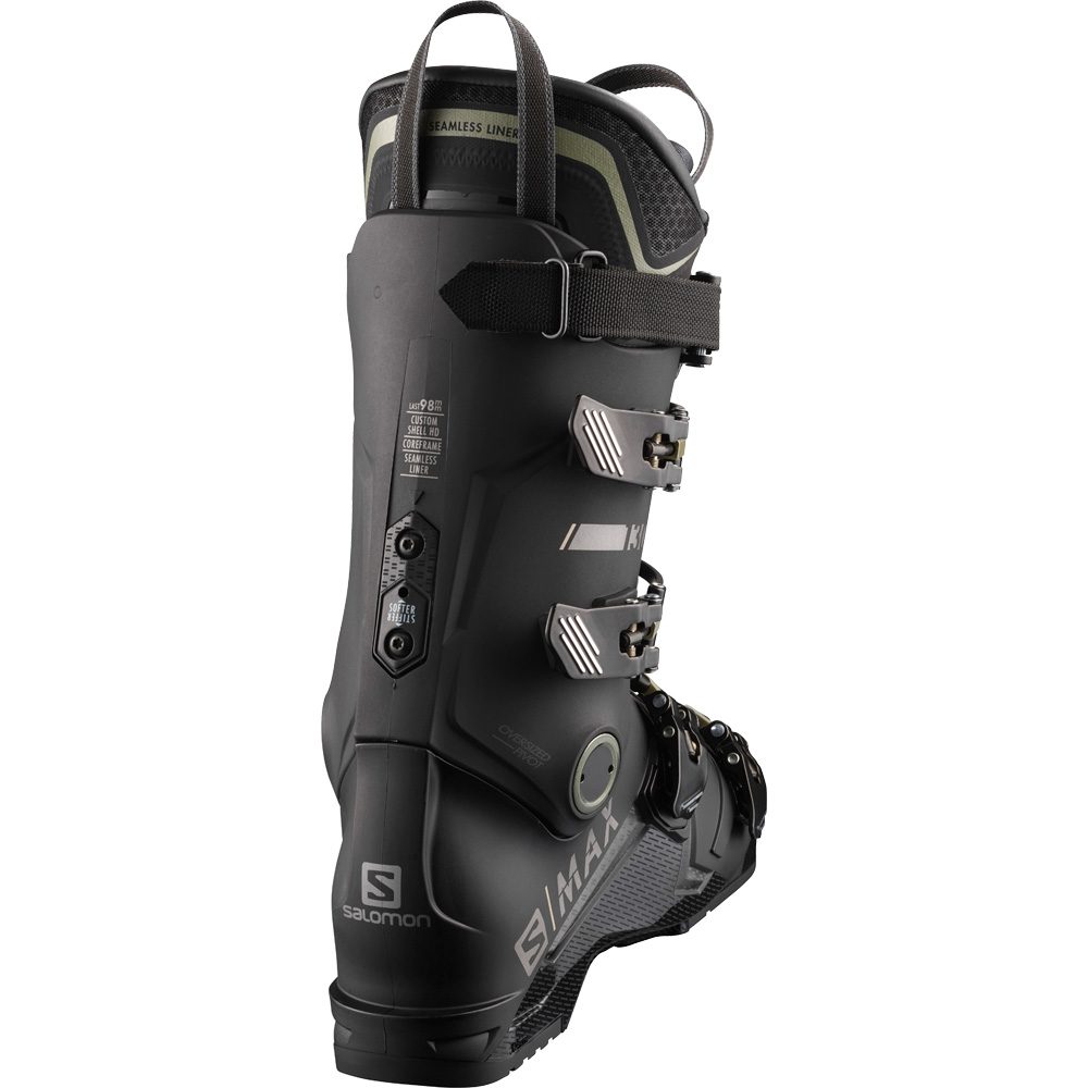 Salomon S/Max 130 Alpin Skischuhe Herren black belluga pale kaki