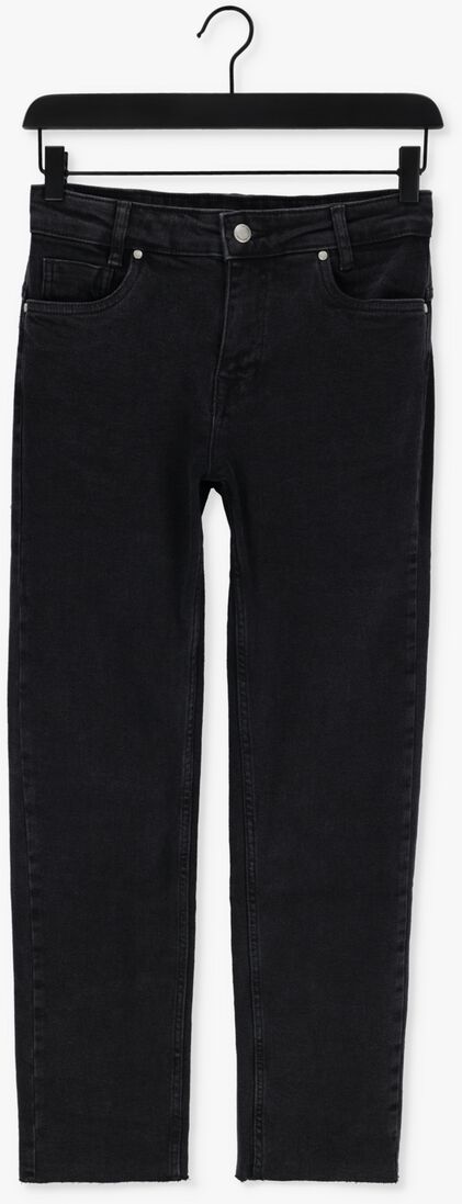 MY ESSENTIAL WARDROBE donkergrijze my essential wardrobe straight leg jeans elly 104 high straight y