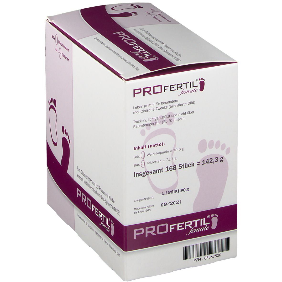 PROfertil® female Dreimonatspackung