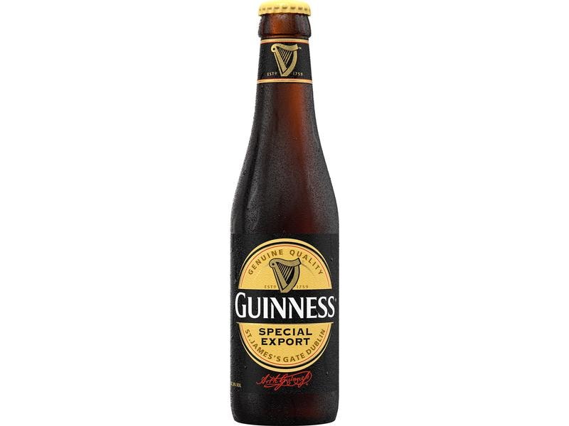 Guinness Draught Bier Special Export 0.33 l Irisches Stout mit feiner Balance zwischen Süsse und Bitterkeit