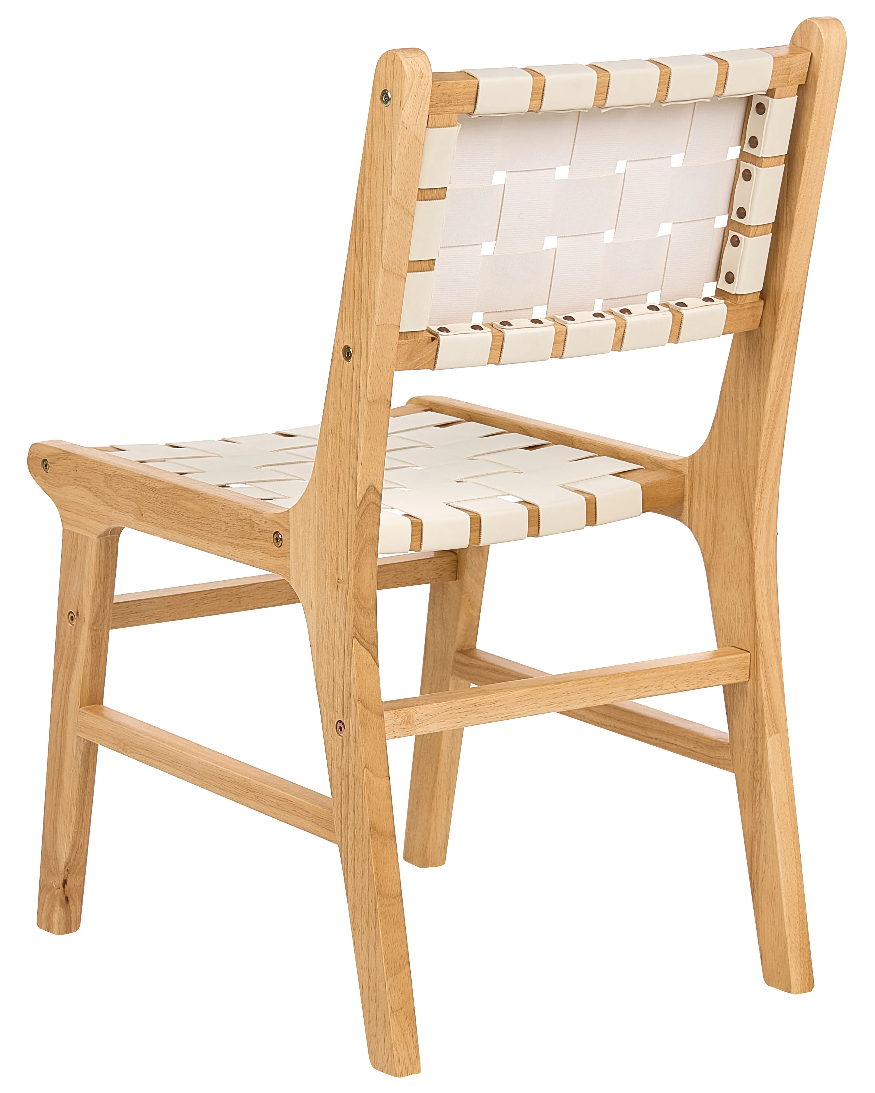 Set van 2 eetkamerstoelen HUMBLE Hout Lichtbruin