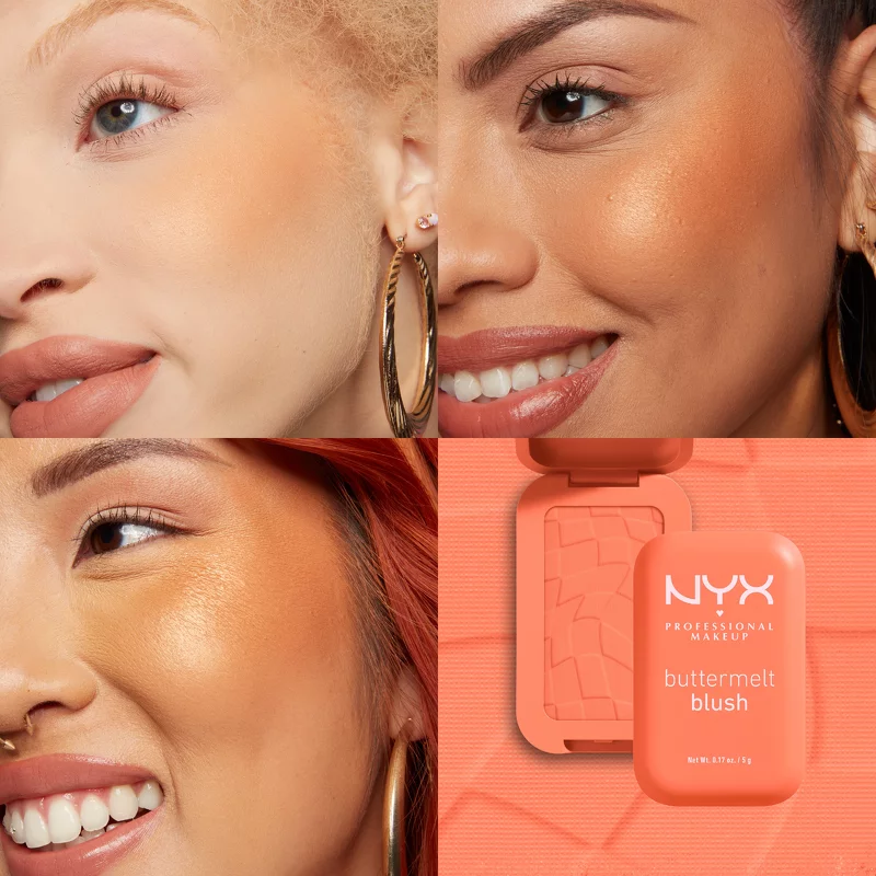 NYX Prof. Makeup Buttermelt Blush 5 gr. - 03 Sooner The Butta
