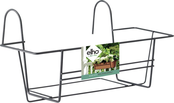 Elho balkonbakhouder Green Basics antraciet 49 x 25,8 x 19,5 cm