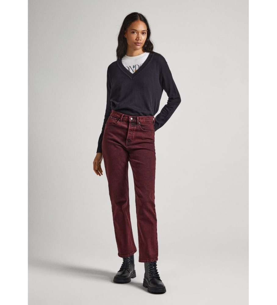 Suéter preto Donna V da Pepe Jeans