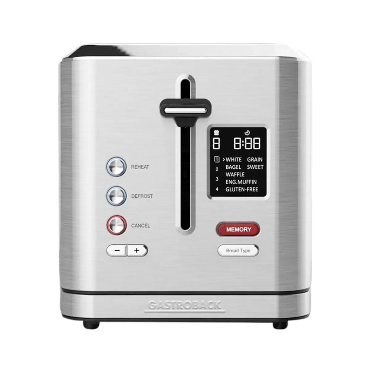 Toaster 2 Scheiben Gastroback Design Toaster