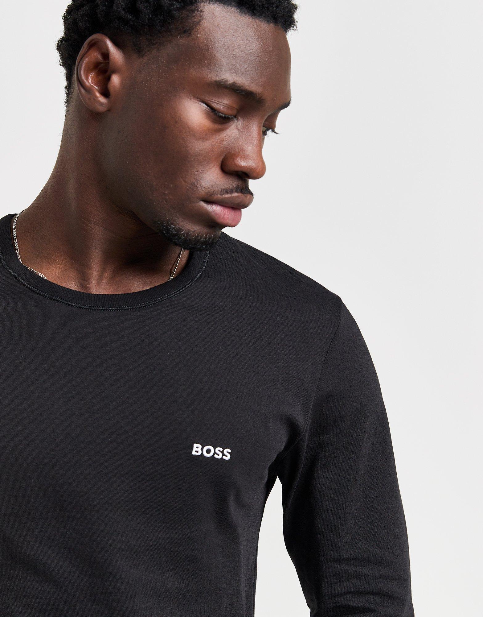 BOSS Lot de 3 T-shirts Manches Longues Homme