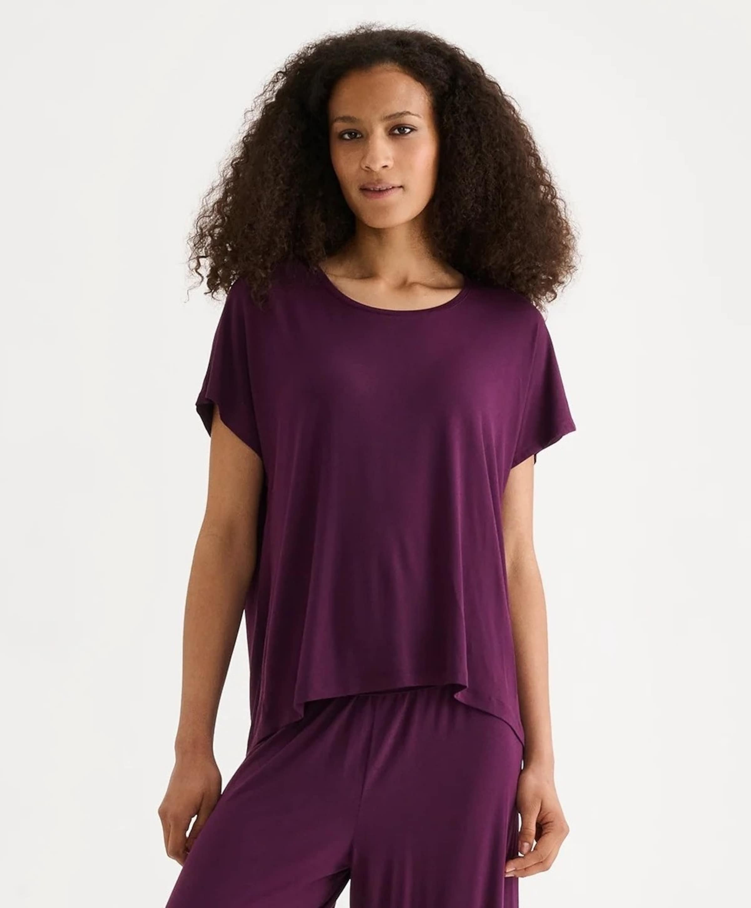 Nanso Dames pyjamatop paars